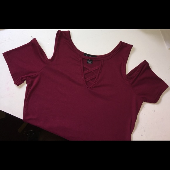 Love short Sleeve Casual cold Shoulder Tunic Dress - Picture 7 of 8